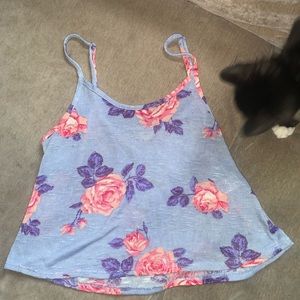 Floral crop top